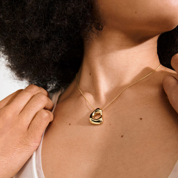 FREE halskæde, guldbelagt, Pilgrim