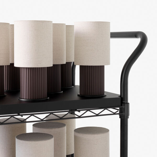 Manhattan SC52 Portable bordlampe, bronzed brass/kanvas, &Tradition