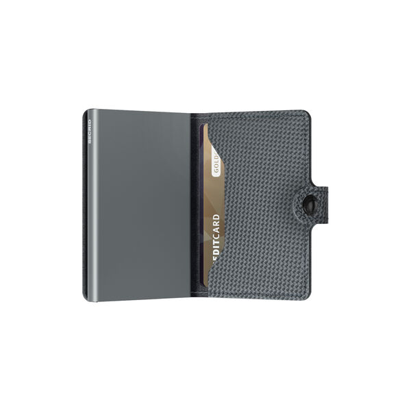 Miniwallet, carbon cool grey, Secrid