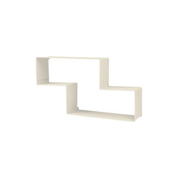 D&eacute;dal Shelf, cream white semi matt, GUBI