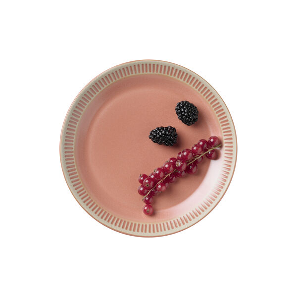 Colorit tallerken Ø 19 cm, coral, Knabstrup Keramik