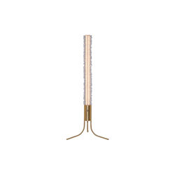 Erie Floor Lamp, brass, Rubn