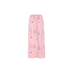 Zoe Trousers, pink sea creatures art print, HUNK&Oslash;N