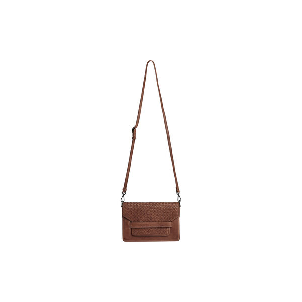 ArabellaMBG Crossb. Bag Weave, cognac, Markberg