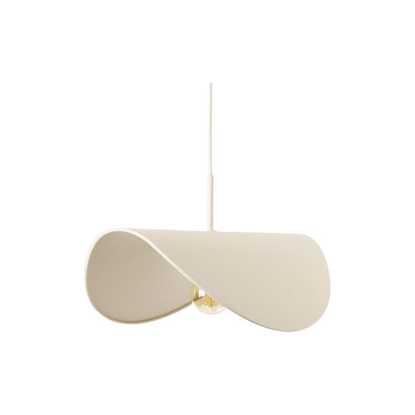 Kenzie Linen Pendant, light beige, Westwing Collection