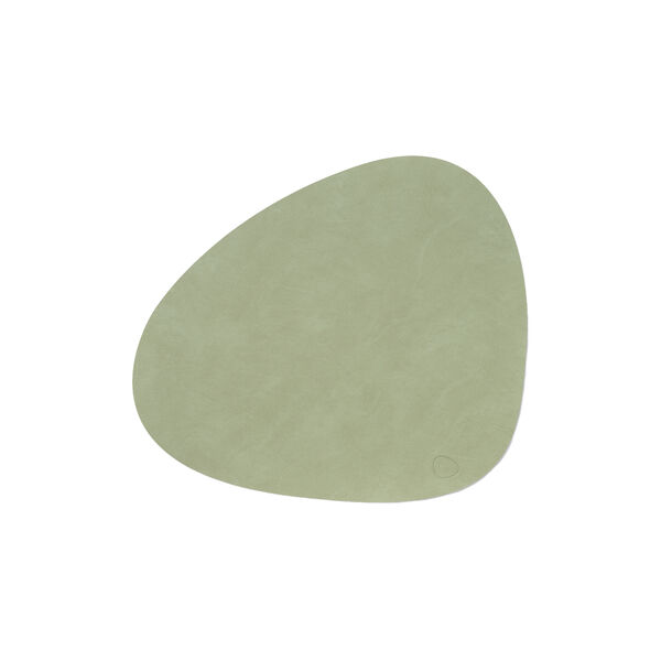 Nupo d&aelig;kkeserviet Curve L, olive green, LIND DNA