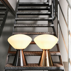 Ottilia Table Lamp, steel/opal, Rubn