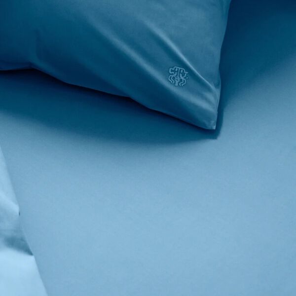 SUPIMA PERCALE fladt lagen, bright blue, Georg Jensen Damask