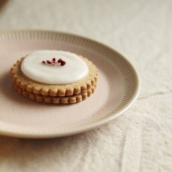 Colorit tallerken Ø 19 cm, rose, Knabstrup Keramik