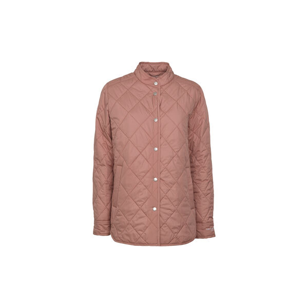 Quilted Shirt Jacket, ash rose, Ilse Jacobsen Hornb&aelig;k