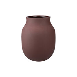 Studio Omaggio #1 Vase H 20 cm, bordeaux, K&auml;hler