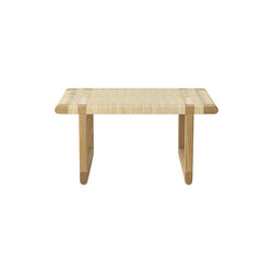 BM0488S Table Bench bord, olieret eg/rattan BM0488S Table Bench bord, olieret eg/rattan, Carl Hansen & Søn