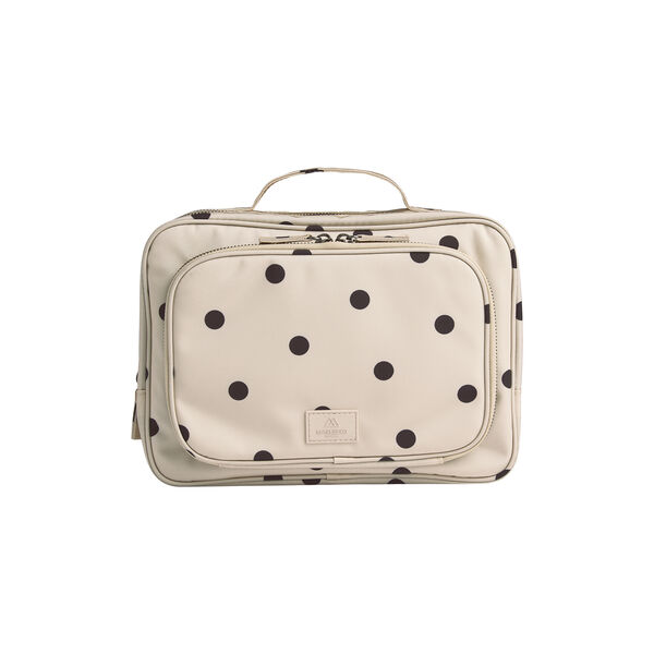 GuardMBG Toiletry Bag Rec., polka dot, creme, Markberg