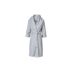 MOUNT FUJI fleece bathrobe, light grey MOUNT FUJI fleece bathrobe, light grey, Karmameju