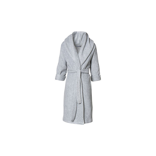 MOUNT FUJI fleece bathrobe, light grey MOUNT FUJI fleece bathrobe, light grey, Karmameju