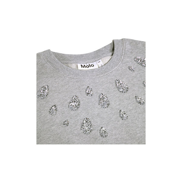 Miki Sweatshirt, grey melange, Molo