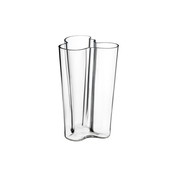 Alvar Aalto vase 25 cm, clear, Iittala