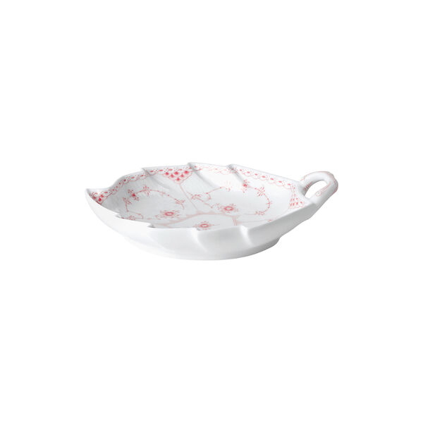 Koral Musselmalet Halvblonde fad bladformet 23 cm Koral Musselmalet Halvblonde fad bladformet 23 cm, Royal Copenhagen