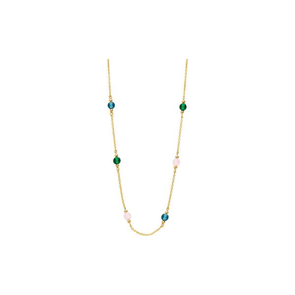 CONFETTI HALSKÆDE, forgyldt, Spirit Icons