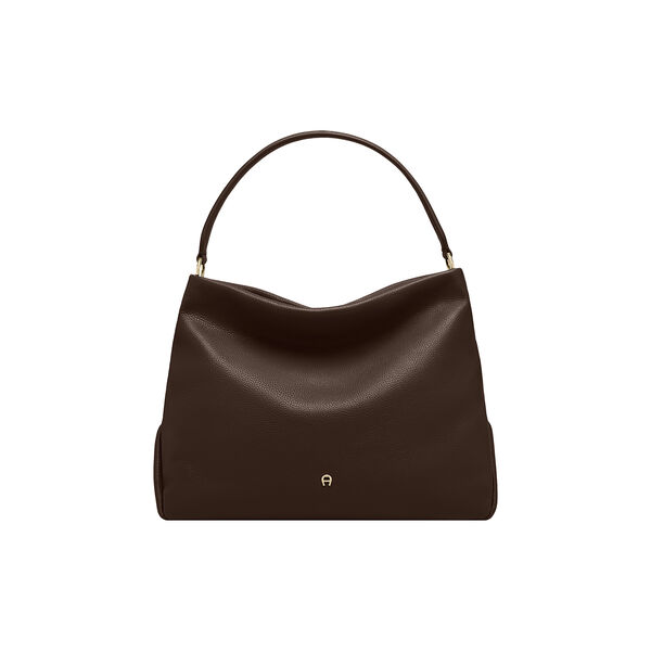 Paola Hobo Bag | Soil Brown | Skuldertaske, Aigner
