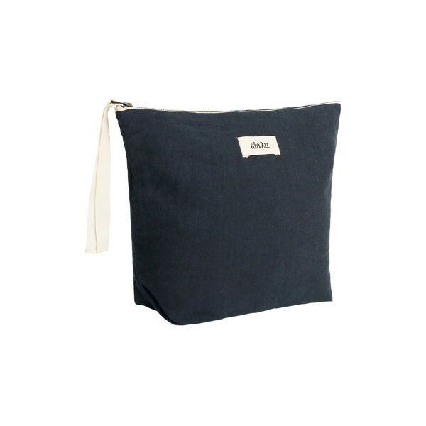 Pouch Linen, navy, Aiayu