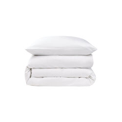 Satin sengesæt, hvid, Sekan