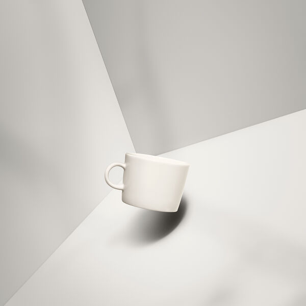 Teema kaffekop, hvid, Iittala