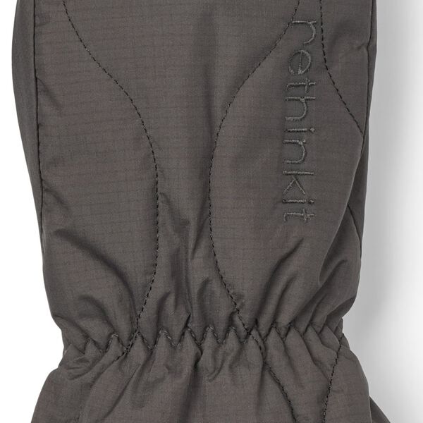 Quilted Mittens Field Country, almost black, Rethinkit