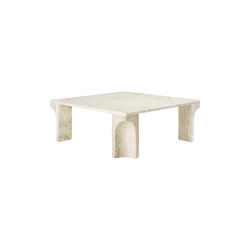Doric Square Coffee Table, neutral white Doric Square Coffee Table, neutral white, GUBI