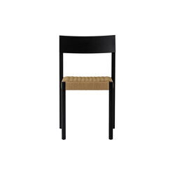 Mauro Dining Chair | Black Oak/Natural | Stol, Audo Copenhagen
