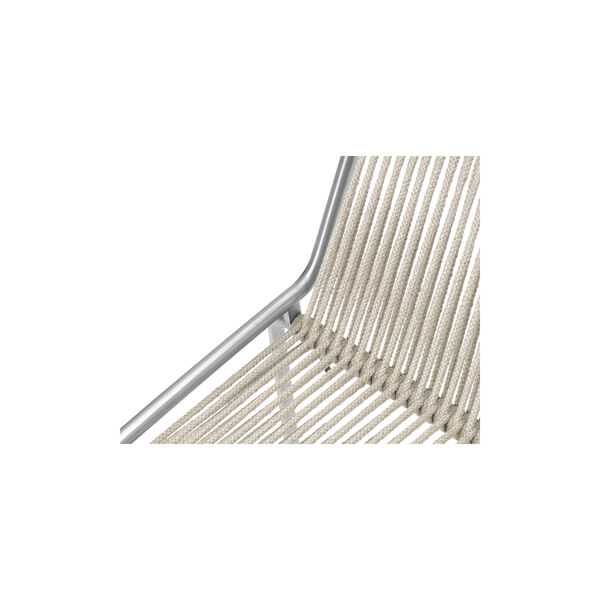 Noel Armrest Chair, steel/nature linen Noel Armrest Chair, steel/nature linen, Thorup Copenhagen