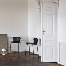 PLAY Chair Low Back Counter stol, sort, Bruunmunch Furniture