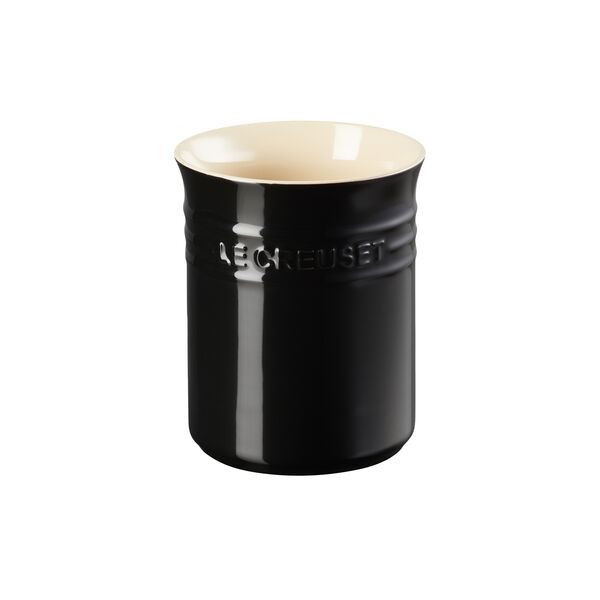 Lille bestik- og redskabskrukke, black Lille bestik- og redskabskrukke, black, Le Creuset