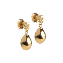 Poe studs, forgyldt, ENAMEL Copenhagen