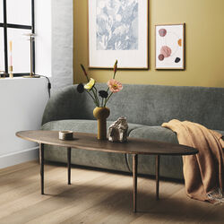 Surf Table, olieret røgbejdset eg, Aakjaer Furniture