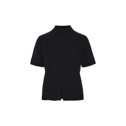 Kumo cashmere kort&aelig;rmet bluse, black, BITTE KAI RAND