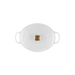 Signature oval gryde 6,3 L, white, Le Creuset