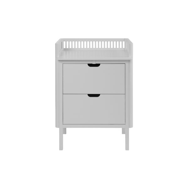 Sebra puslebordet med skuffer, stone, Sebra