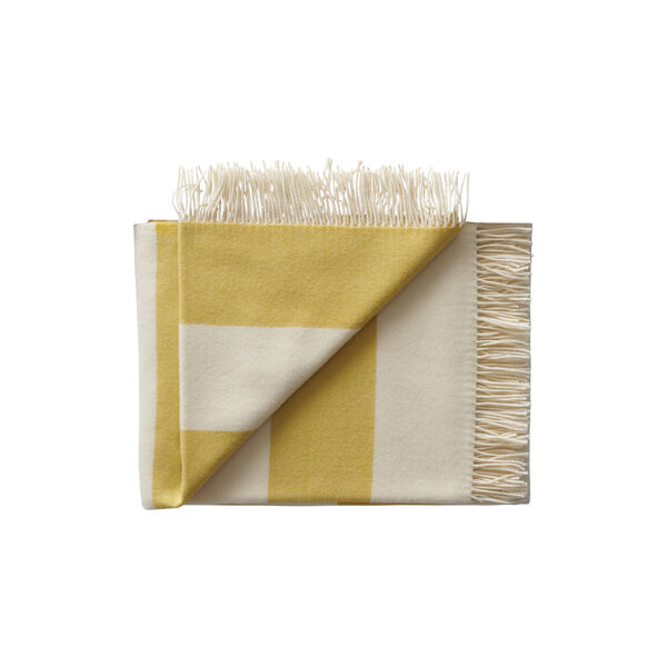 The Sweater plaid, 08007 golden yellow, Silkeborg Uldspinderi