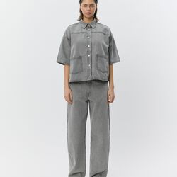 ValenciaSW Tapered Jeans, stone grey, Sofie Schnoor
