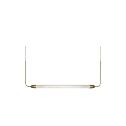 Lemon Squeeze Linear Pendant, brass, UMAGE