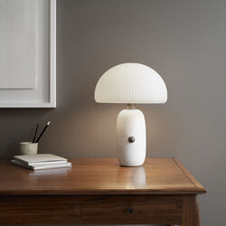 VIPP591 Sculpture bordlampe lille, hvid, Vipp