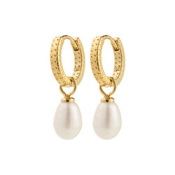 ELLIANA øreringe, guldbelagt, Pilgrim