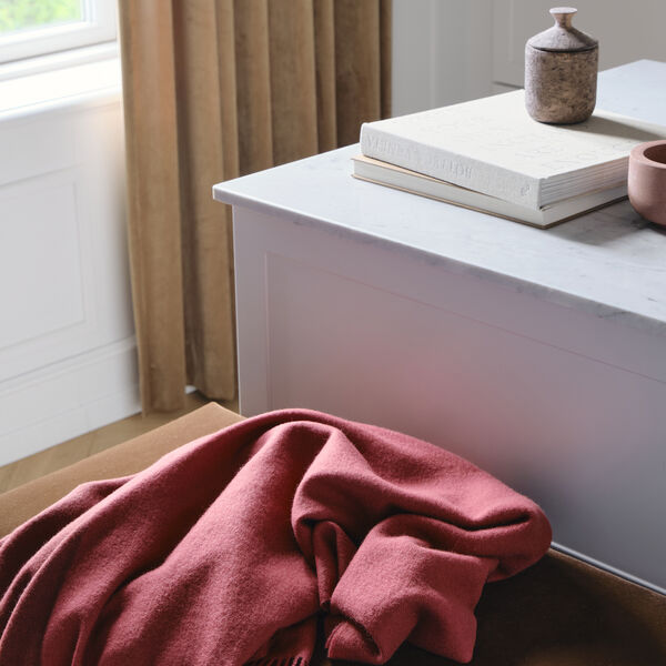 Secret plaid, 02202 beetroot/rhubarb, Silkeborg Uldspinderi