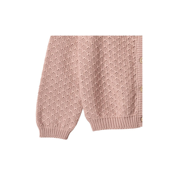 Knit Cardigan Magnella, rose powder, Wheat