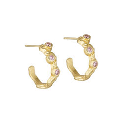 Noora Foil &Oslash;reringe, baby pink, Pure by Nat
