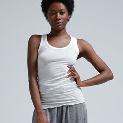 Bella top, off-white, Seamless Basic