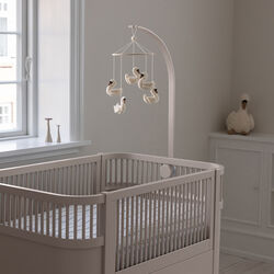 Uro- og sengehimmelholder, rose, Sebra