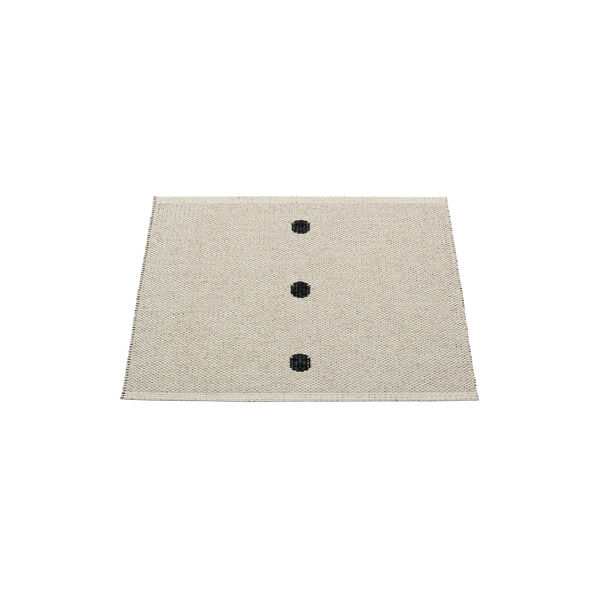 Peg gulvløber, black/linen, Pappelina