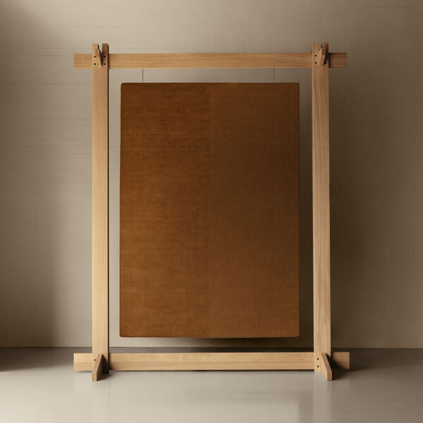 Echo Yano gulvt&aelig;ppe, mustard, Linie Design